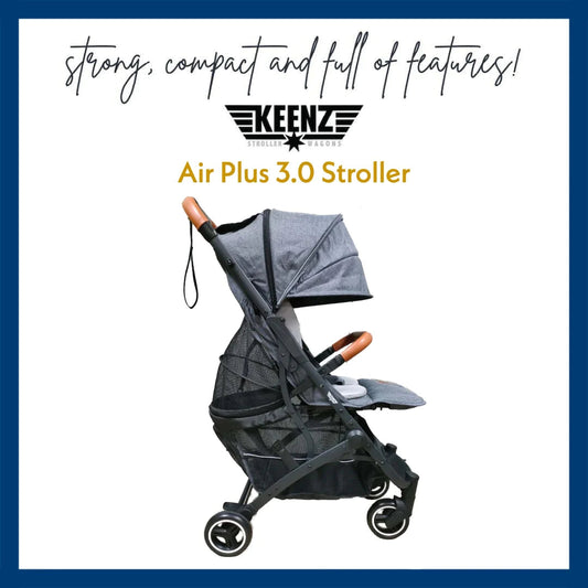 Keenz Air Plus 3.0 Compact Stroller - Gray