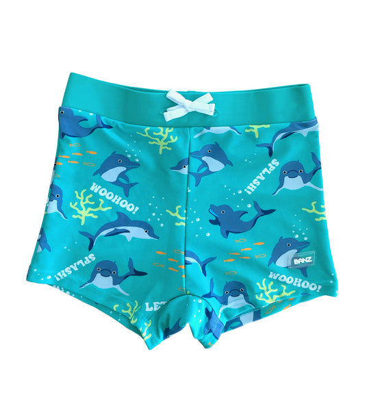 Banz Boys Swim Trunks - Dolphin