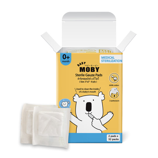 Baby Moby Sterile Gauze Pads (32 pks)