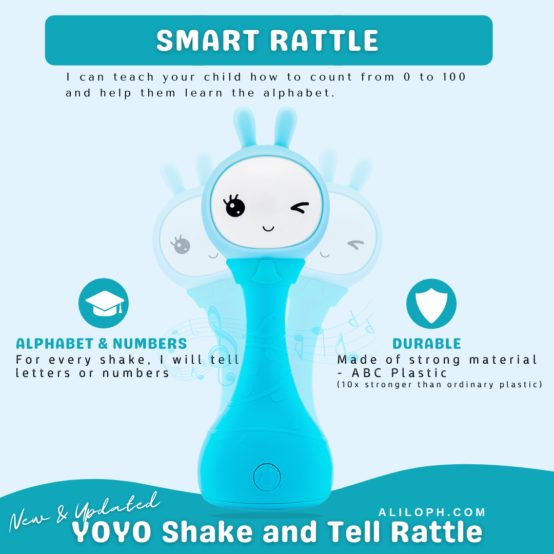 Alilo Yoyo Shake & Tell Rattle