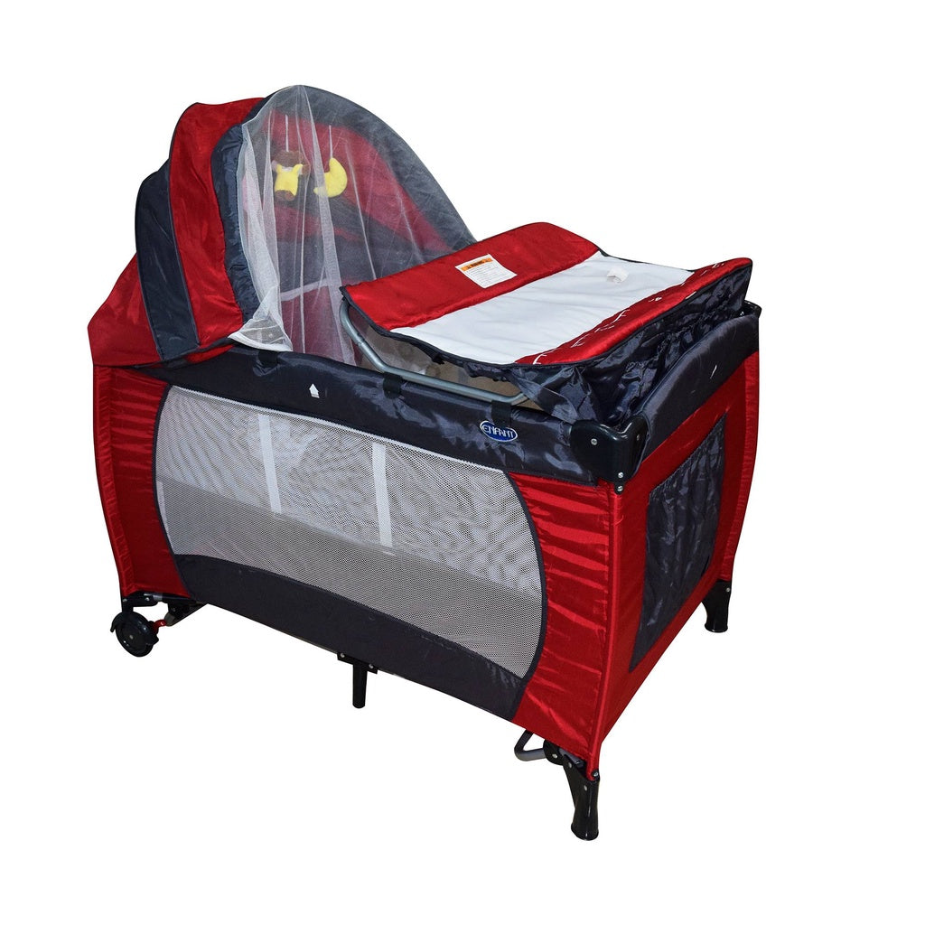 Enfant Playpen w/ Net - Red