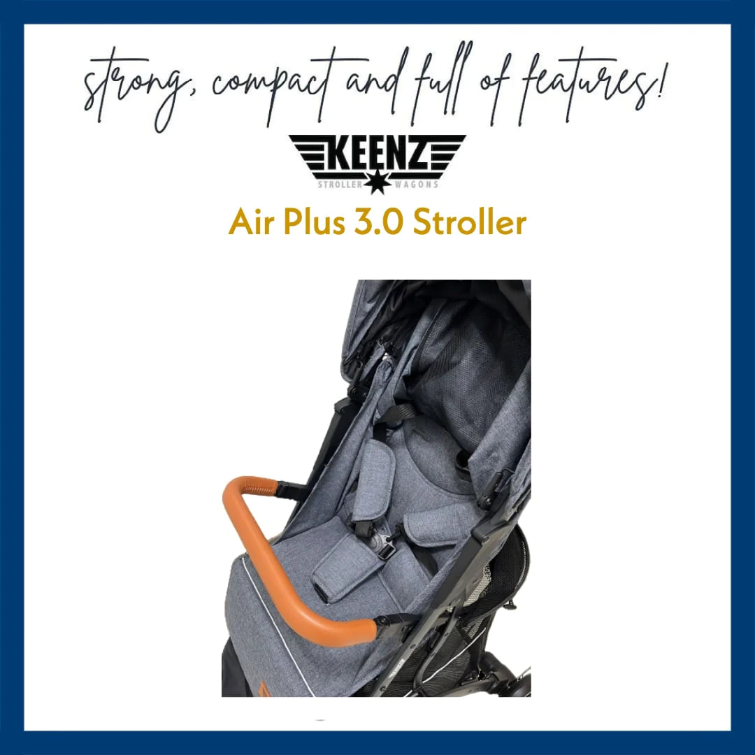 Keenz Air Plus 3.0 Compact Stroller - Gray