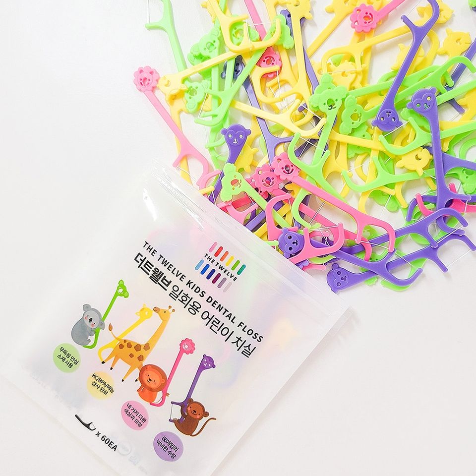 The Twelve Kids Dental Floss (60pcs)