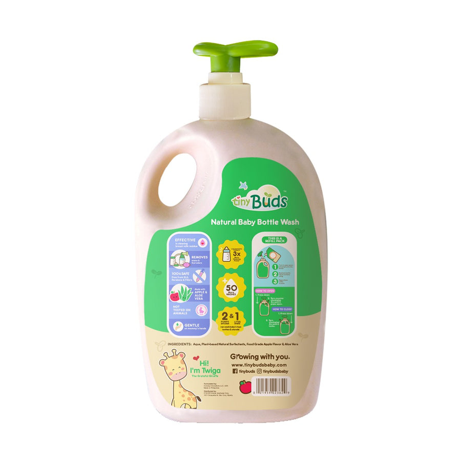 Tiny Buds Natural Bottle Wash - 700ml