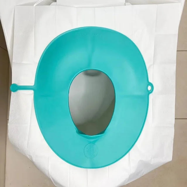 Prince Lionheart Tinkle To Go Foldable Potty Trainer - Mint Green