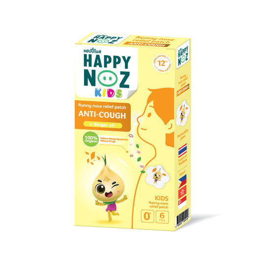 Happy Noz Organic Onion Sticker Anti Cough