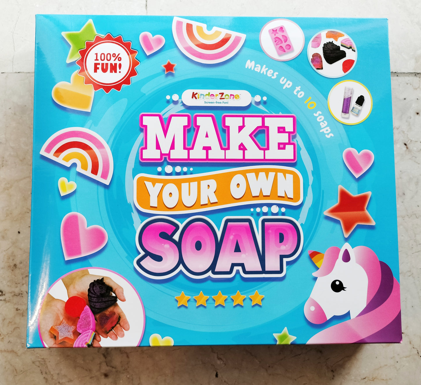STEM DIY Unicorn Make Your Own Soap