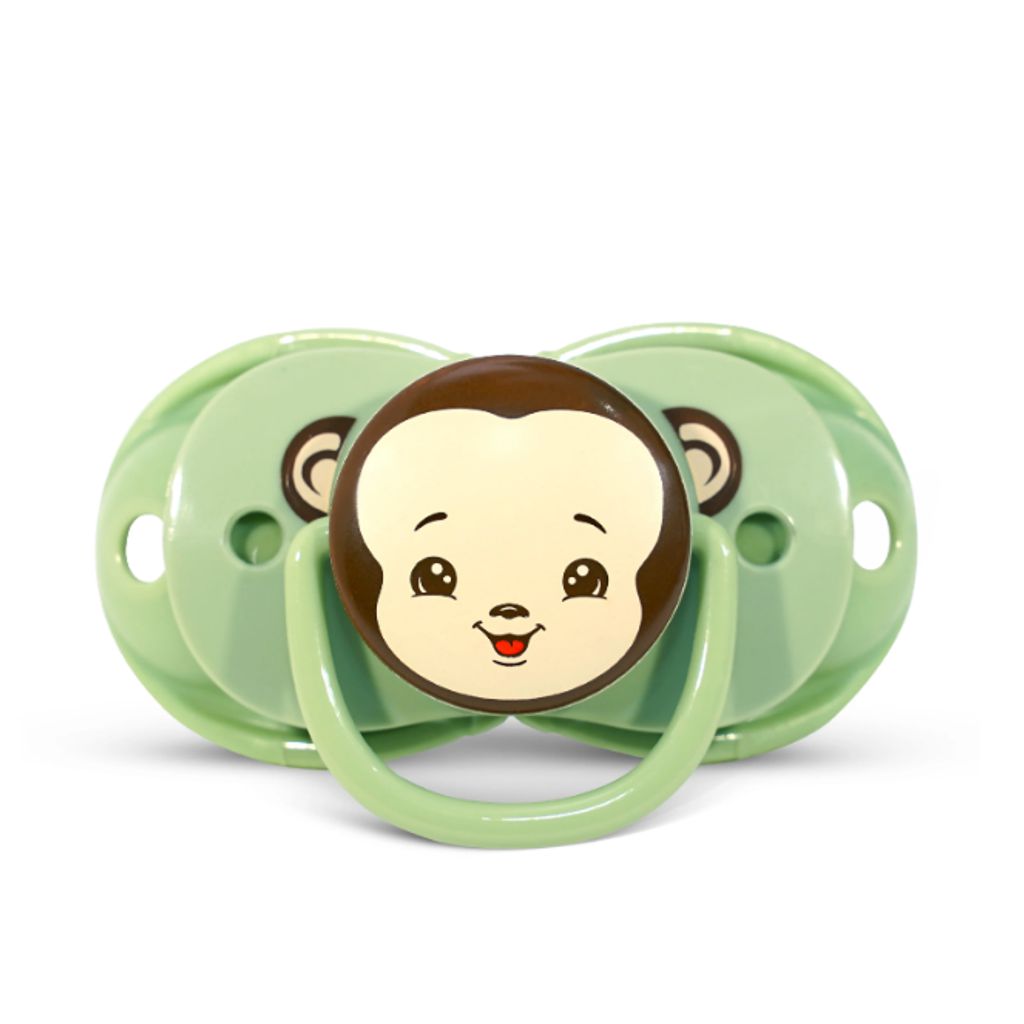 RaZbaby Keep-It-Clean Pacifier - Mario Monkey