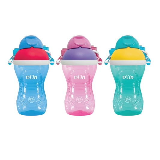 PUR Activity Straw Cup with Strap