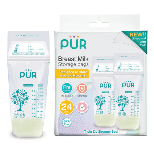 PUR Breastmilk Storage Bags - 24s