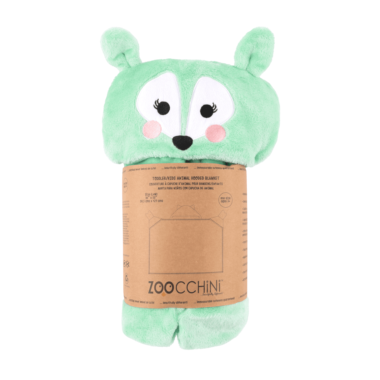 Zoocchini Wearable Hooded Blanket - Fiona the Fawn