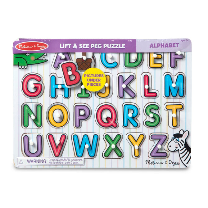 Melissa and doug alphabet peg puzzle online