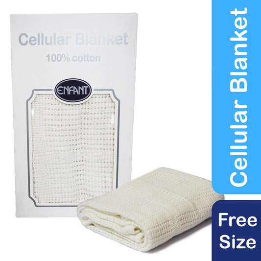 Enfant Cellular Blanket - White