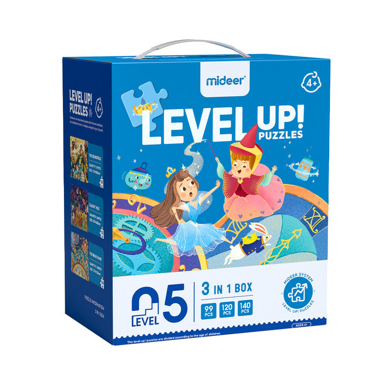 Mideer Level Up Puzzles - Fairy Tale World