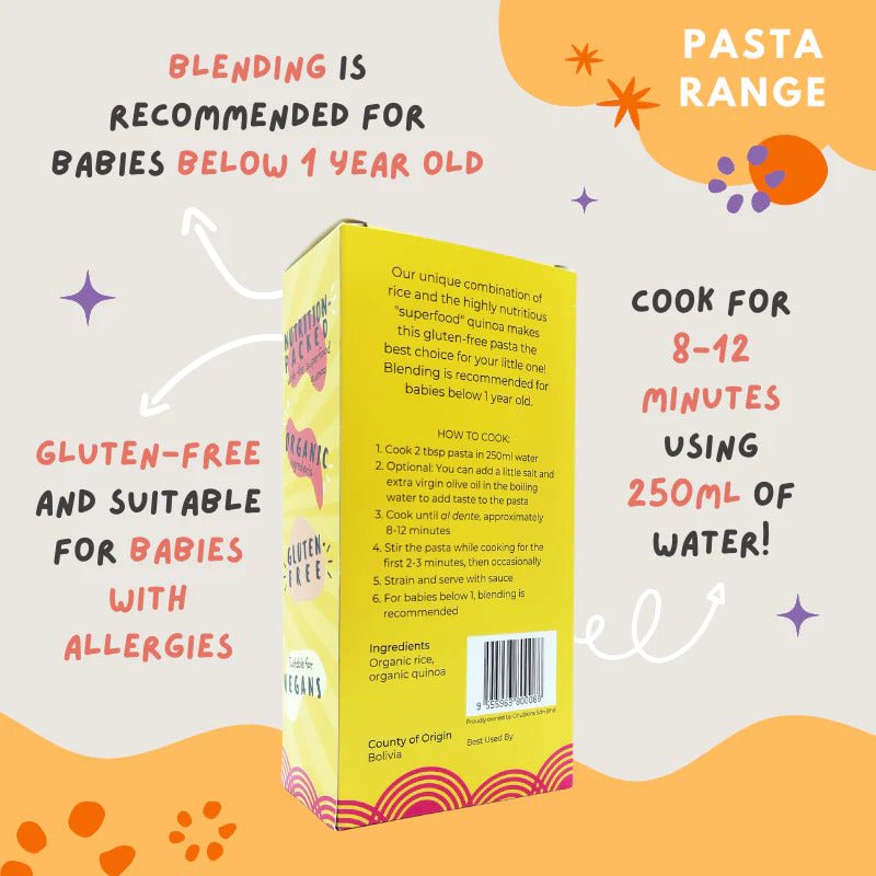 Little Baby Grains Rice & Quinoa Pasta (Gluten-Free)