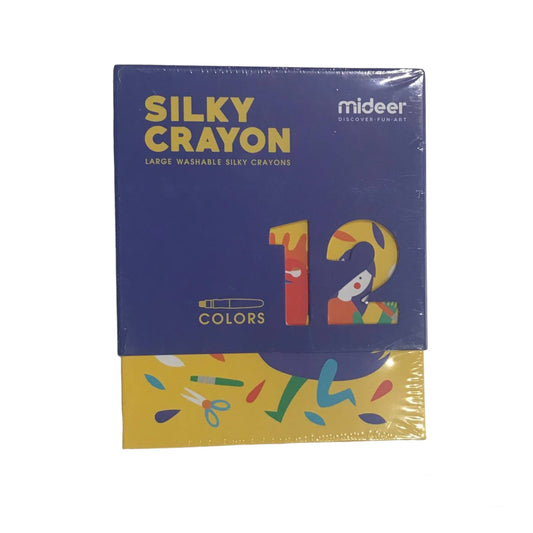 Mideer Silky Crayons 12s