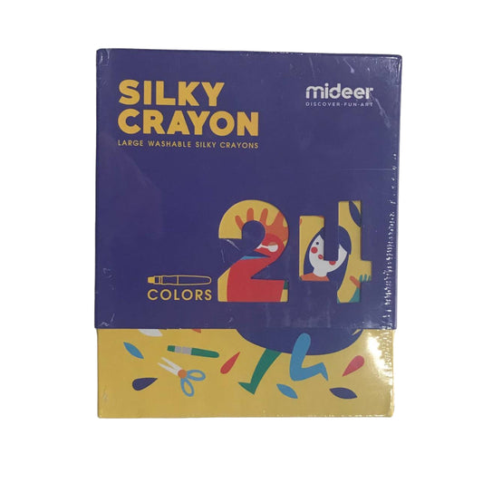Mideer Silky Crayons 24s