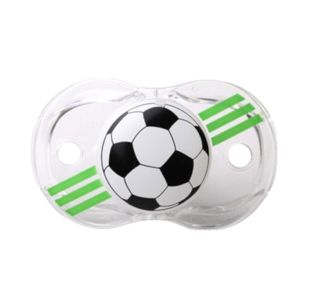 RaZbaby Keep-It-Clean Pacifier, Soccer Ball