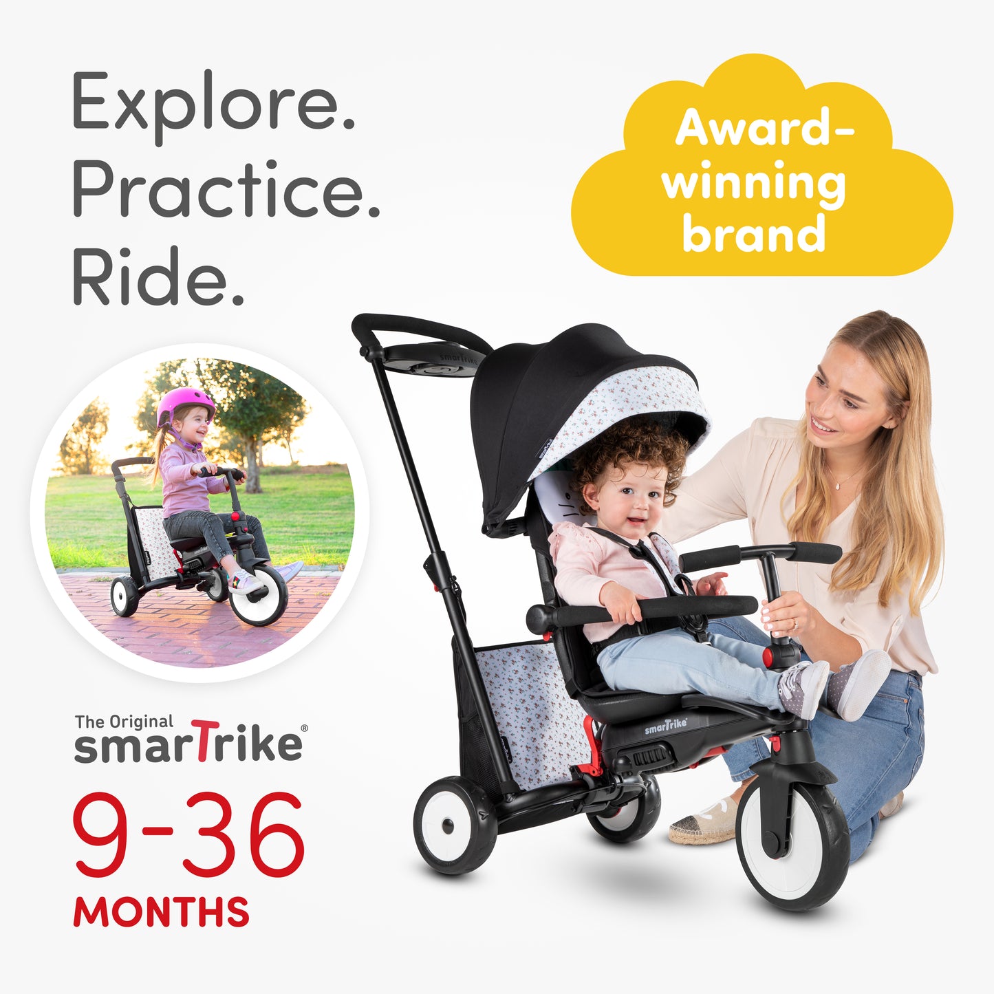 SmarTrike STR5 Folding Stroller Trike (Pre-Order)