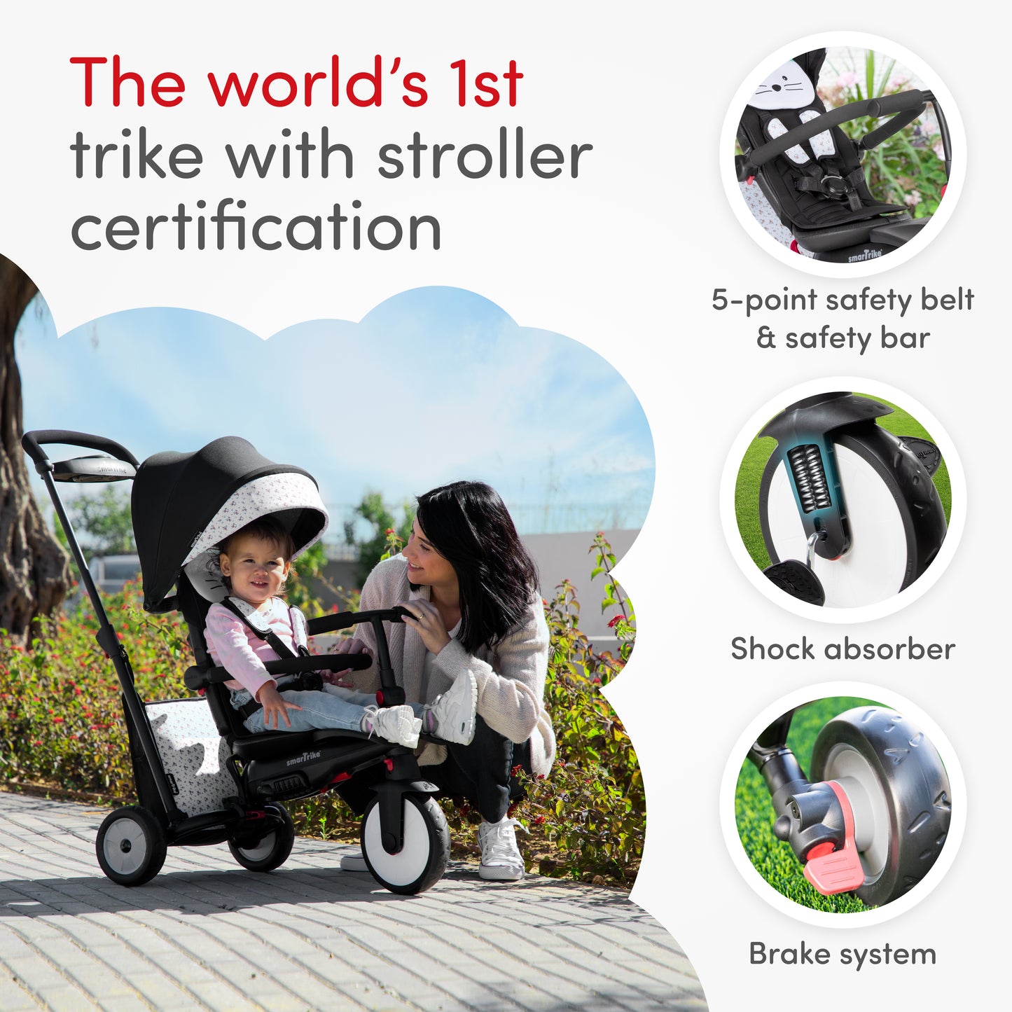 SmarTrike STR5 Folding Stroller Trike (Pre-Order)