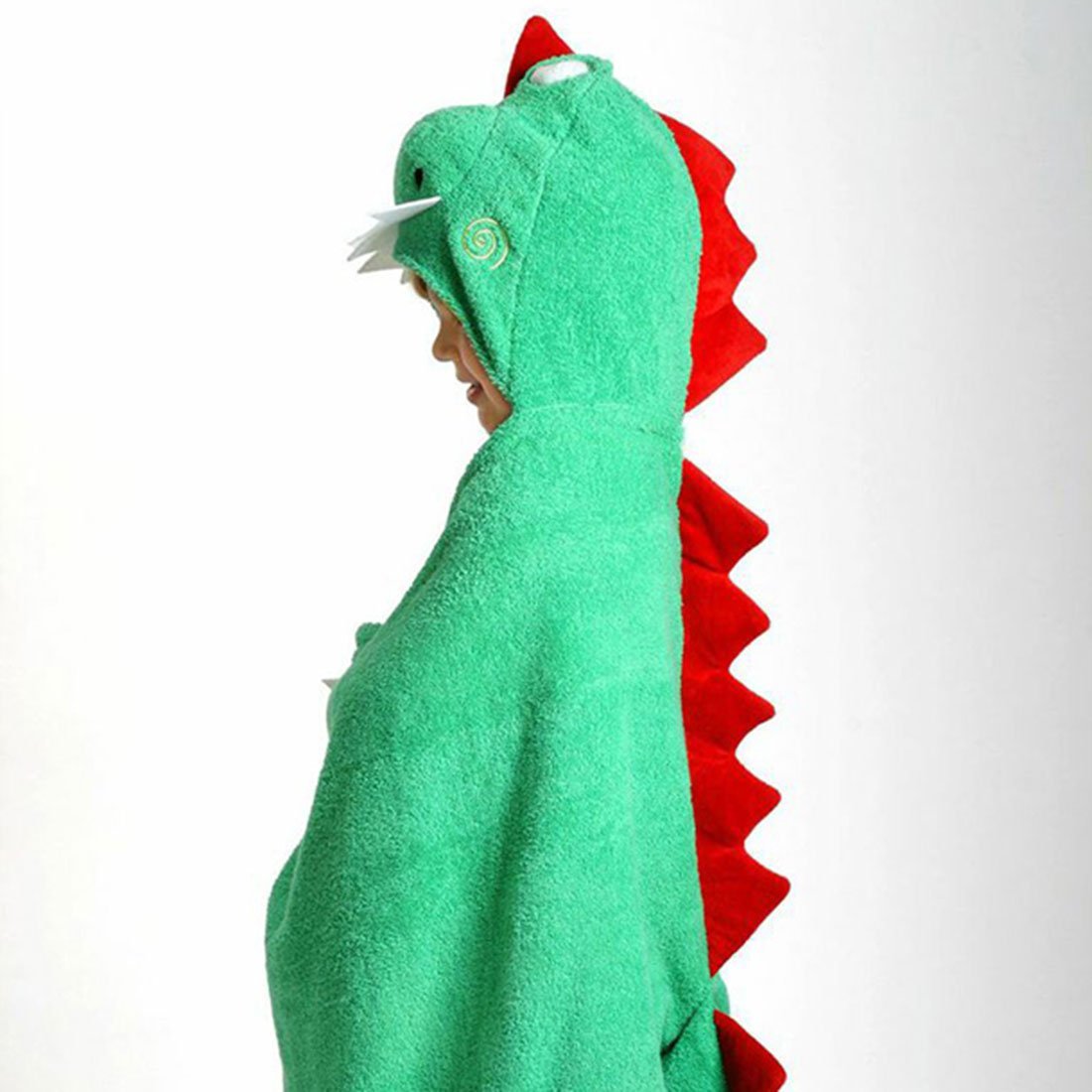 Zoocchini Hooded Towel - Devin the Dino
