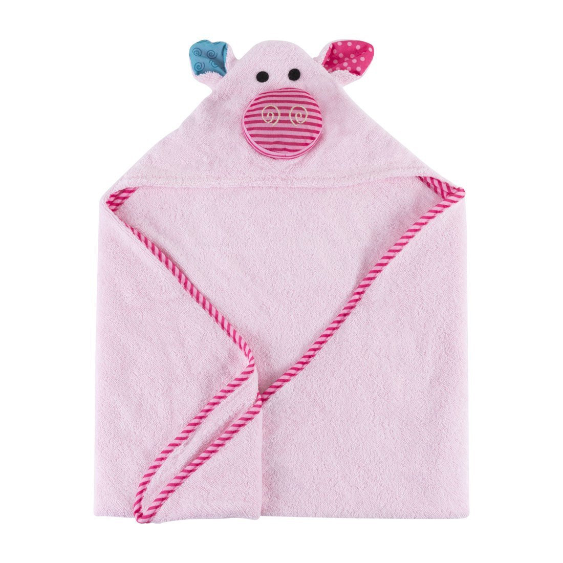 Zoocchini Baby Hooded Towel - Pink the Piglet