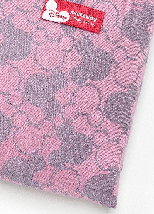 12812 Mamaway Baby Ring Sling Mickey Kaleidoscope Pink