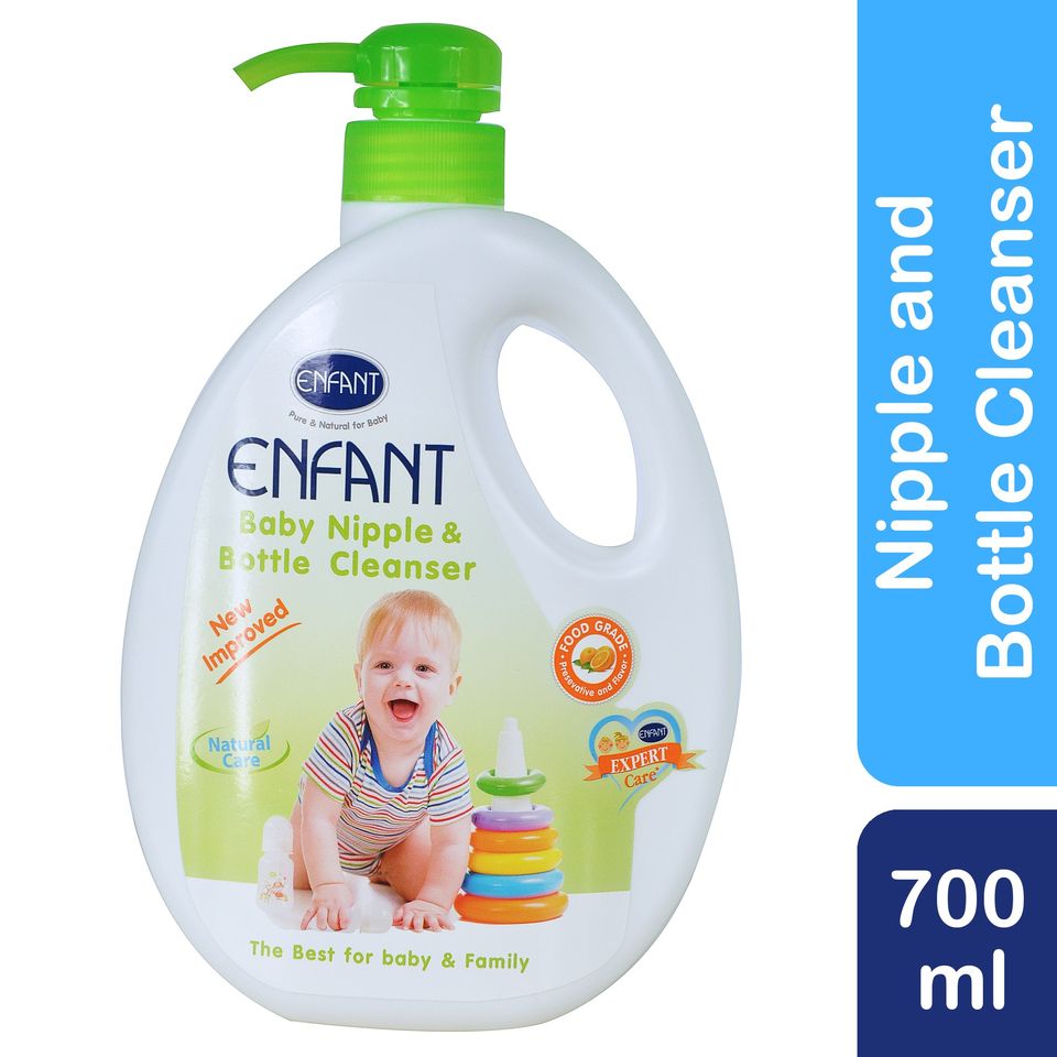 Enfant Nipple & Bottle Cleanser Bottle 700ml