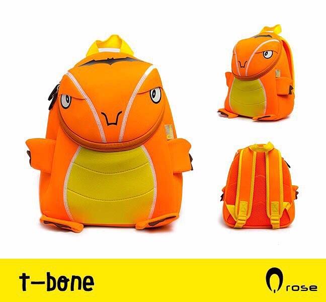 Q Rose Bags T-Bone Orange Dino