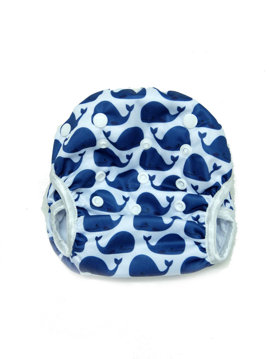 Next9 Swim Diapers Whale Blue