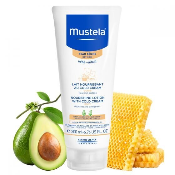 Mustela Nourishing Lotion with Cold Cream - 200ml