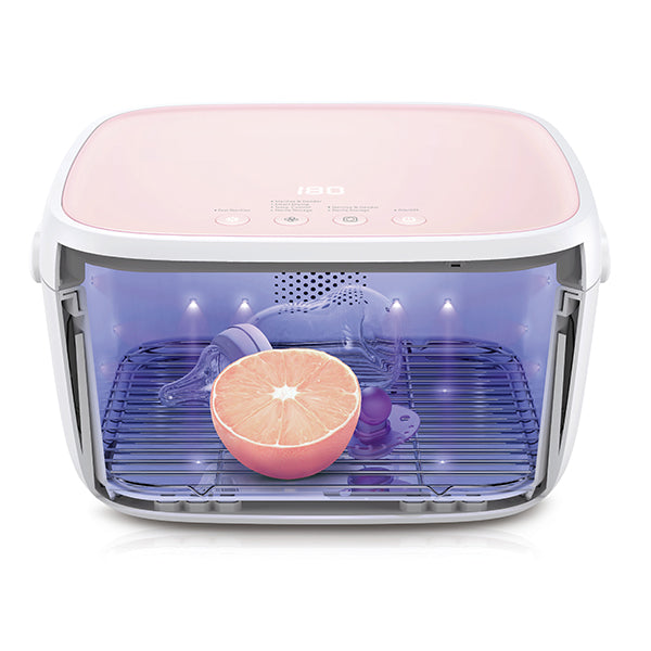 59S UVC LED Portable Smart Drying Sterilizer (T5BATT) - Pink