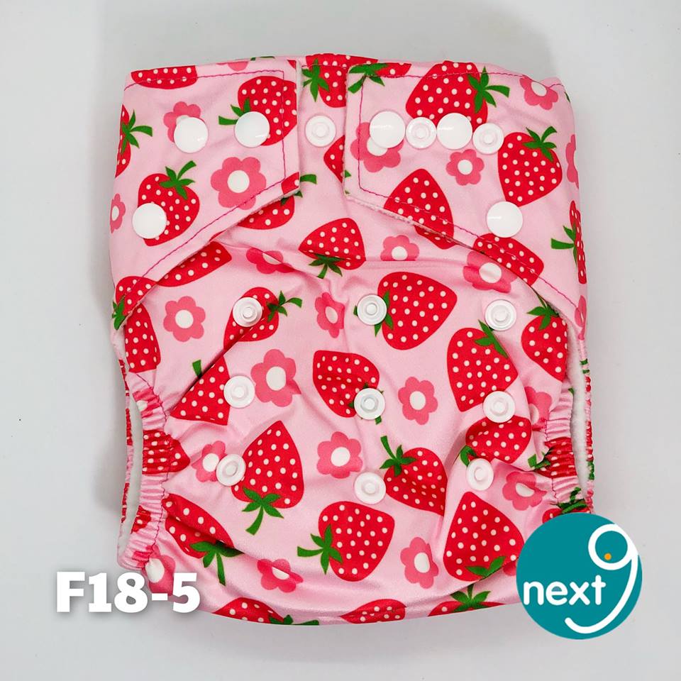 Next9 Cloth Diaper Strawberry