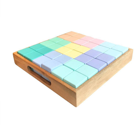 36 Cubes - Pastels