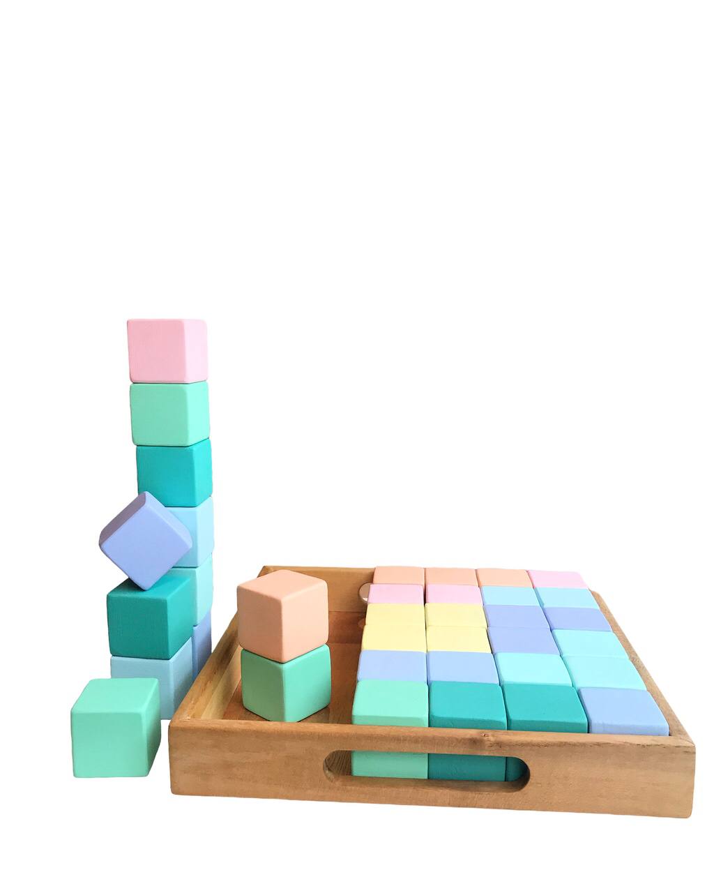36 Cubes - Pastels