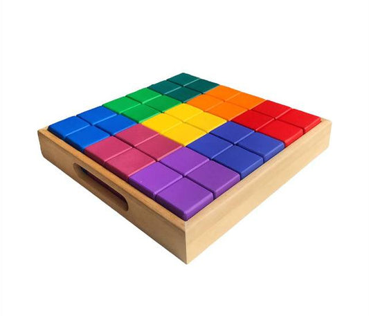 36 Cubes - Rainbow