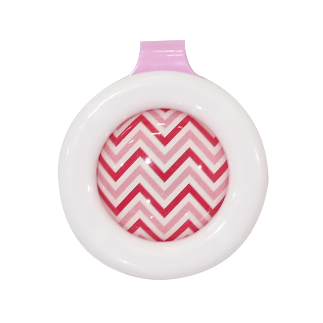 Wing Stop Clip on Reusable Mosquito Repellent - Pink Wave