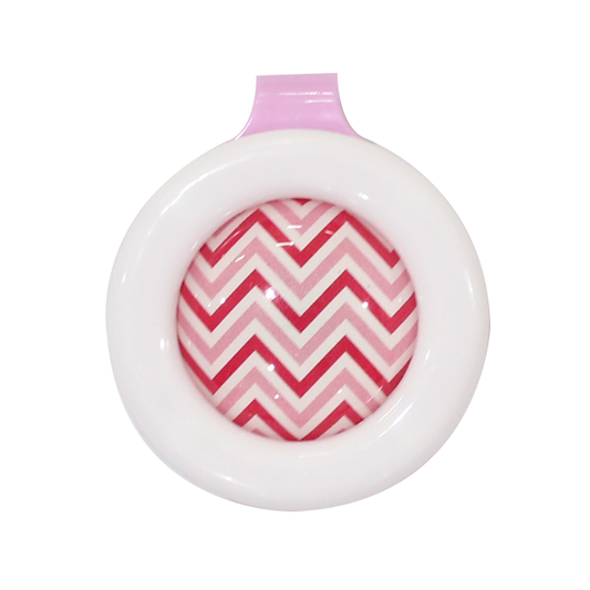 Wing Stop Clip on Reusable Mosquito Repellent - Pink Wave