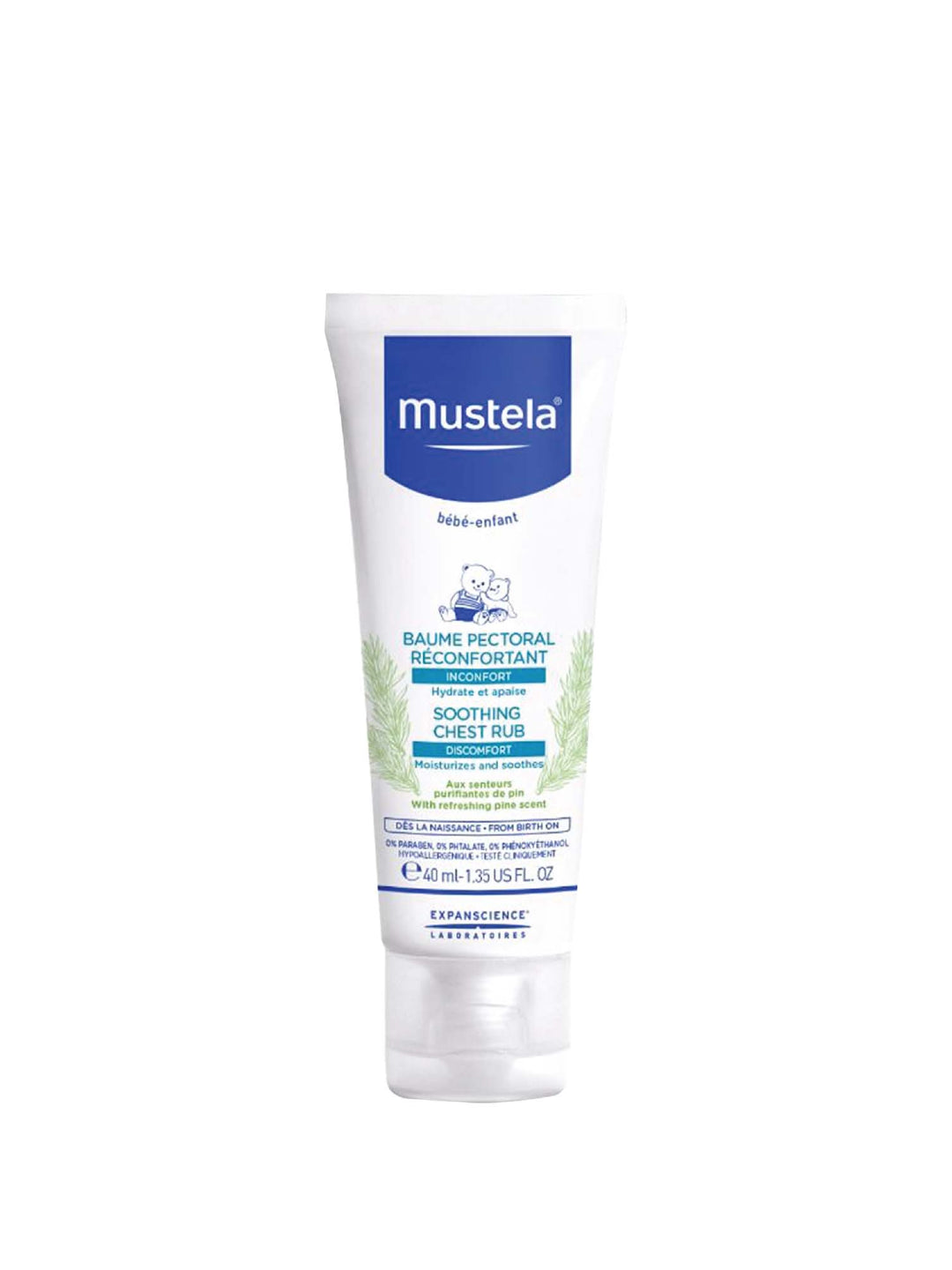 Mustela Soothing Chest Rub - 40ml