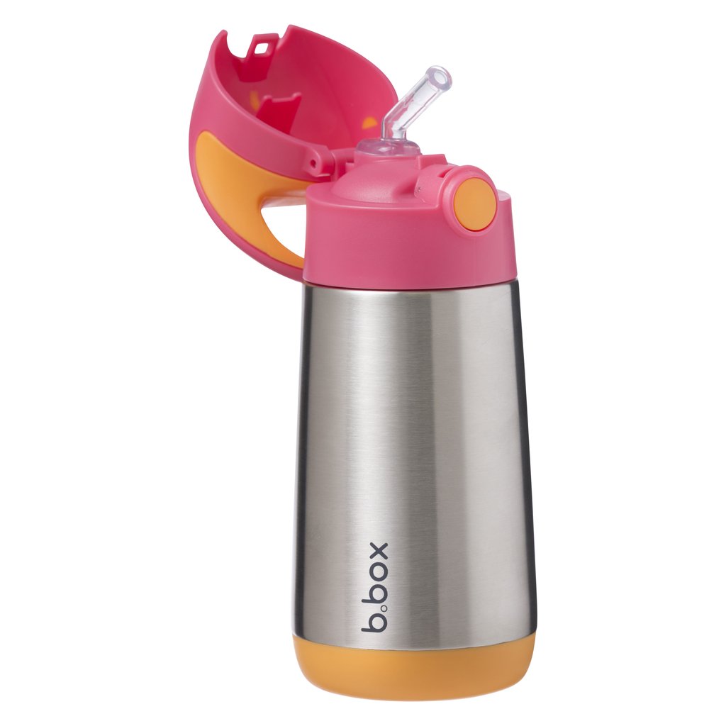 b.box Insulated Drink Bottle - Stawberry Shake