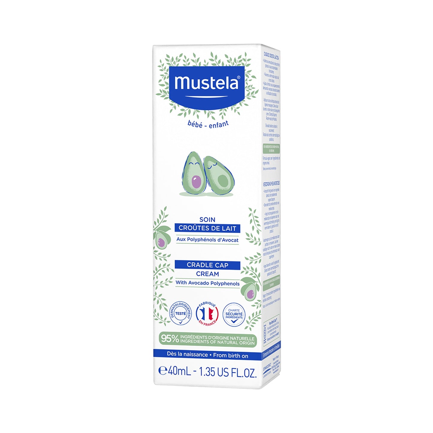 Mustela Cradle Cap Cream - 40ml