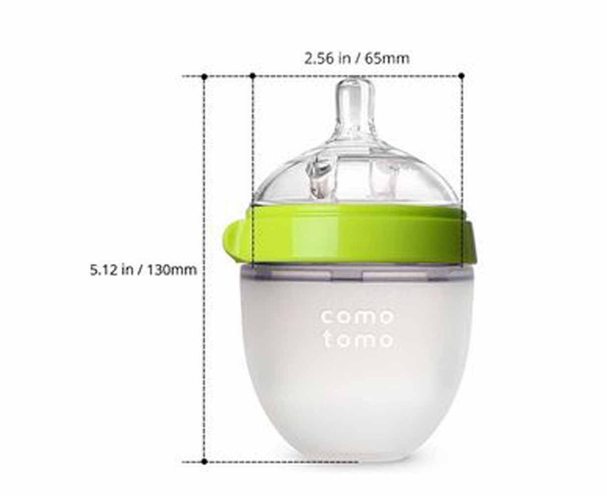 Comotomo Baby Bottle - 2 pack 5oz (150ml)