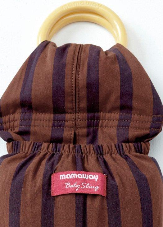 59953 Mamaway Baby Ring Sling Chocolate Truffle