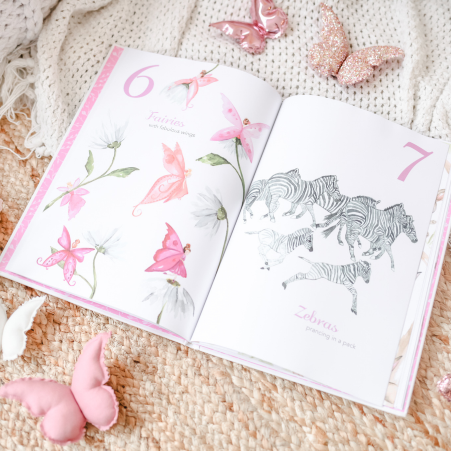 Adored Illustrations The Enchanting 123 Book