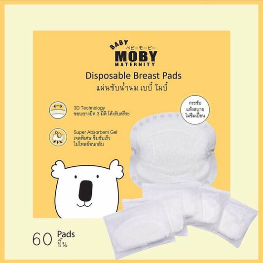 Baby Moby Disposable Breastpads (60 pads)
