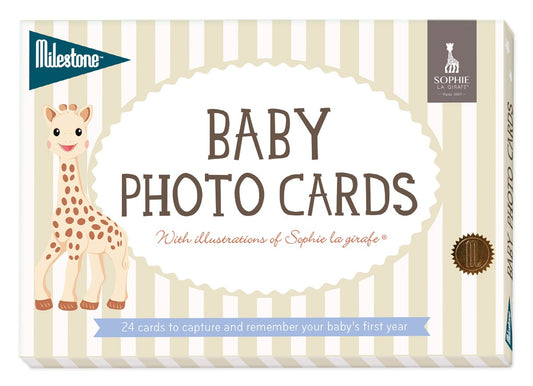 Milestone Baby Photo Cards - Sophie la Girafe
