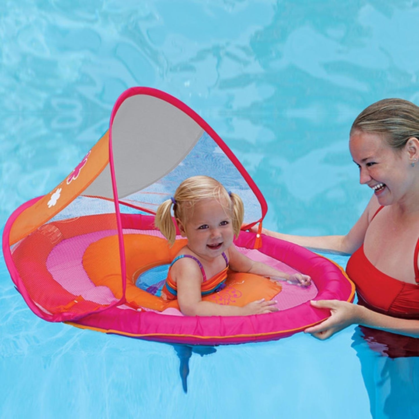Swimways Baby Spring Float - Pink Butterfly