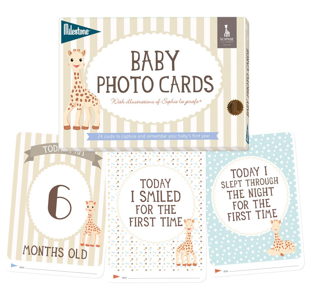 Milestone Baby Photo Cards - Sophie la Girafe