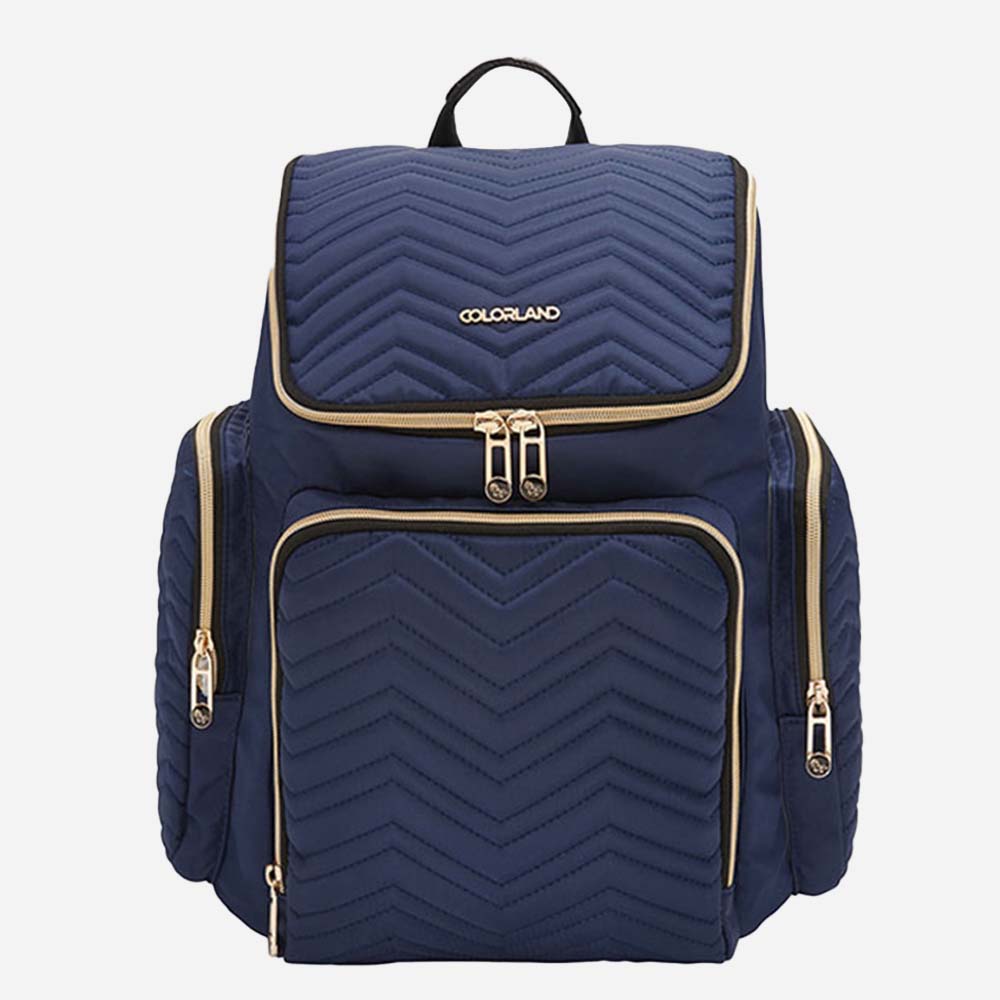 Colorland Georgia Baby Changing Backpack - Navy