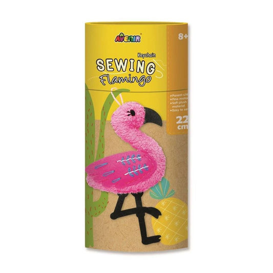 Avenir Sewing Keychain - Flamingo